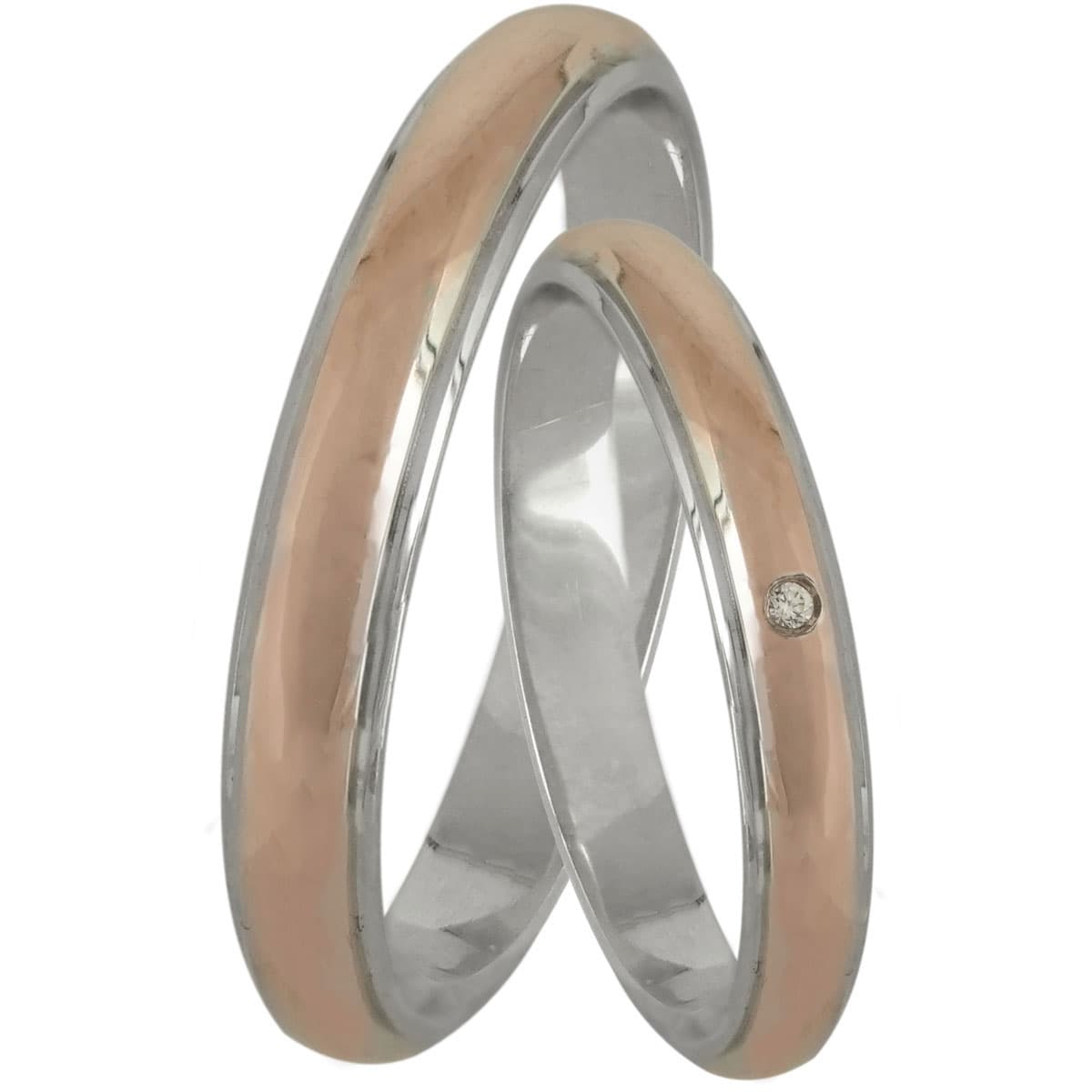 Women's Wedding Bands Gofas Silver