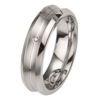 Ασημένια Βέρα Γάμου Breuning με ή χωρίς Πέτρες WRS242 xoris_petra