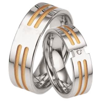 Women's Wedding Bands BREUNING Silver