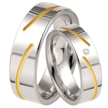 Women's Wedding Bands BREUNING Silver