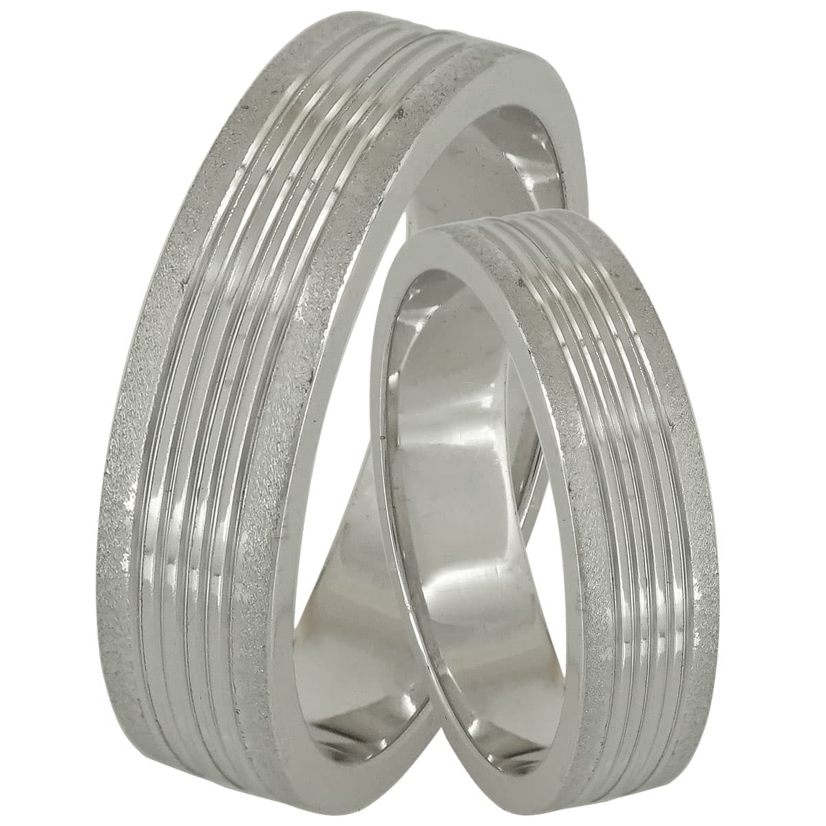 Women's Wedding Bands Gofas Silver