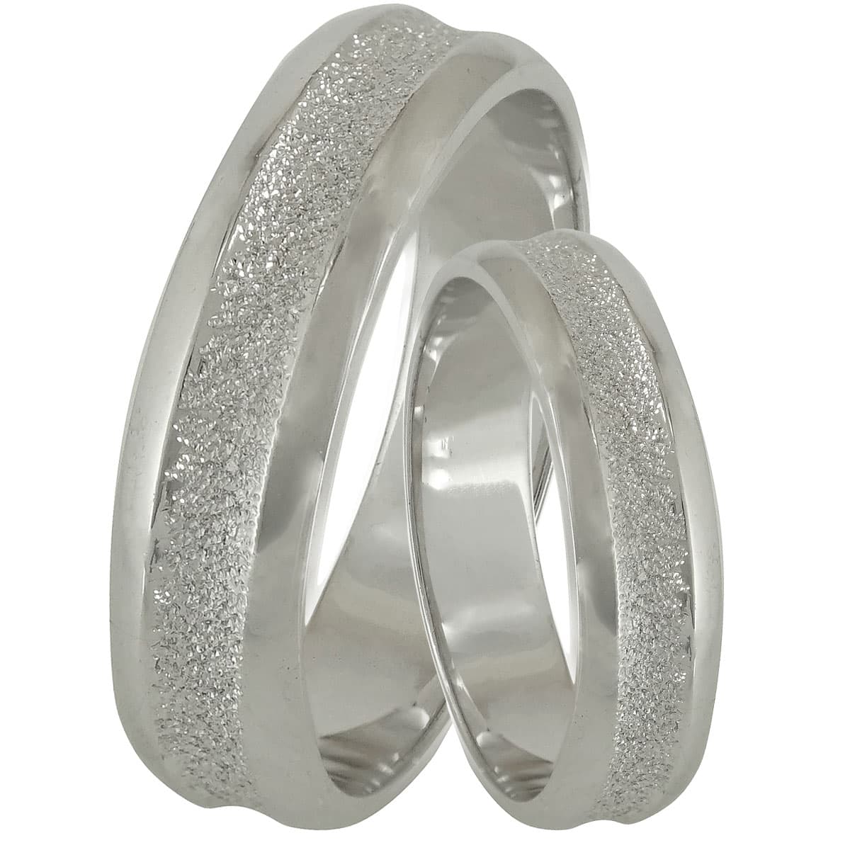 Women's Wedding Bands Gofas Silver