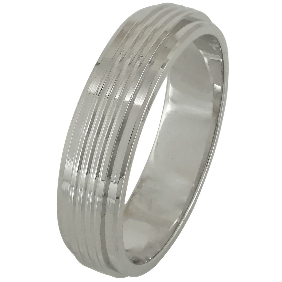 Ασημένια Βέρα Γάμου WRS218W