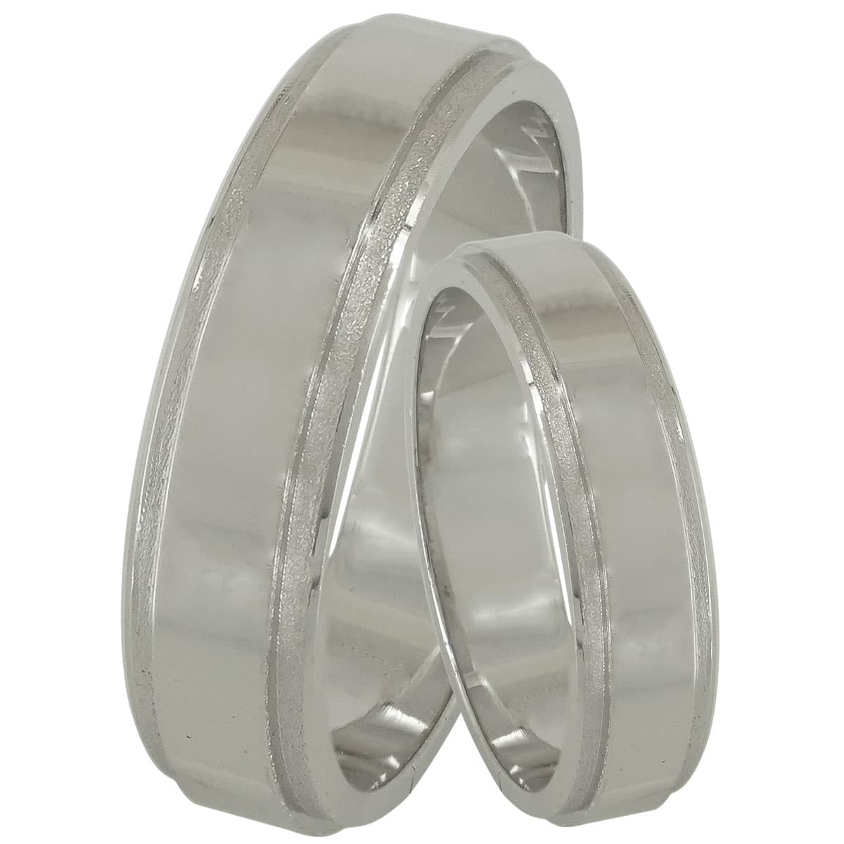 Women's Wedding Bands Gofas Silver