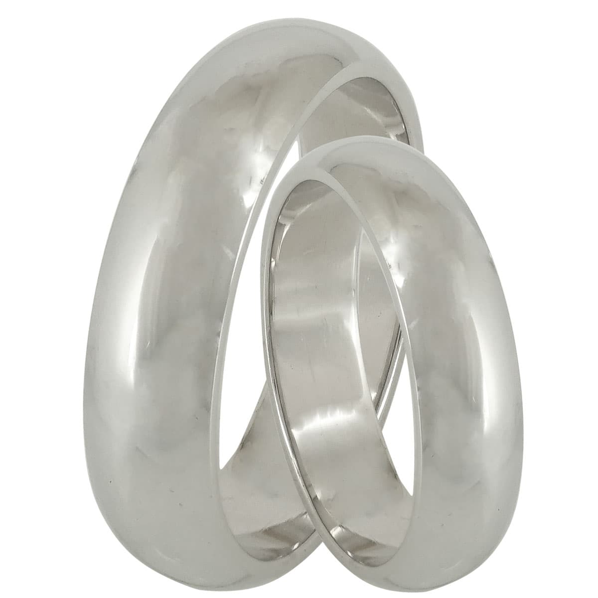Women's Wedding Bands Gofas Silver