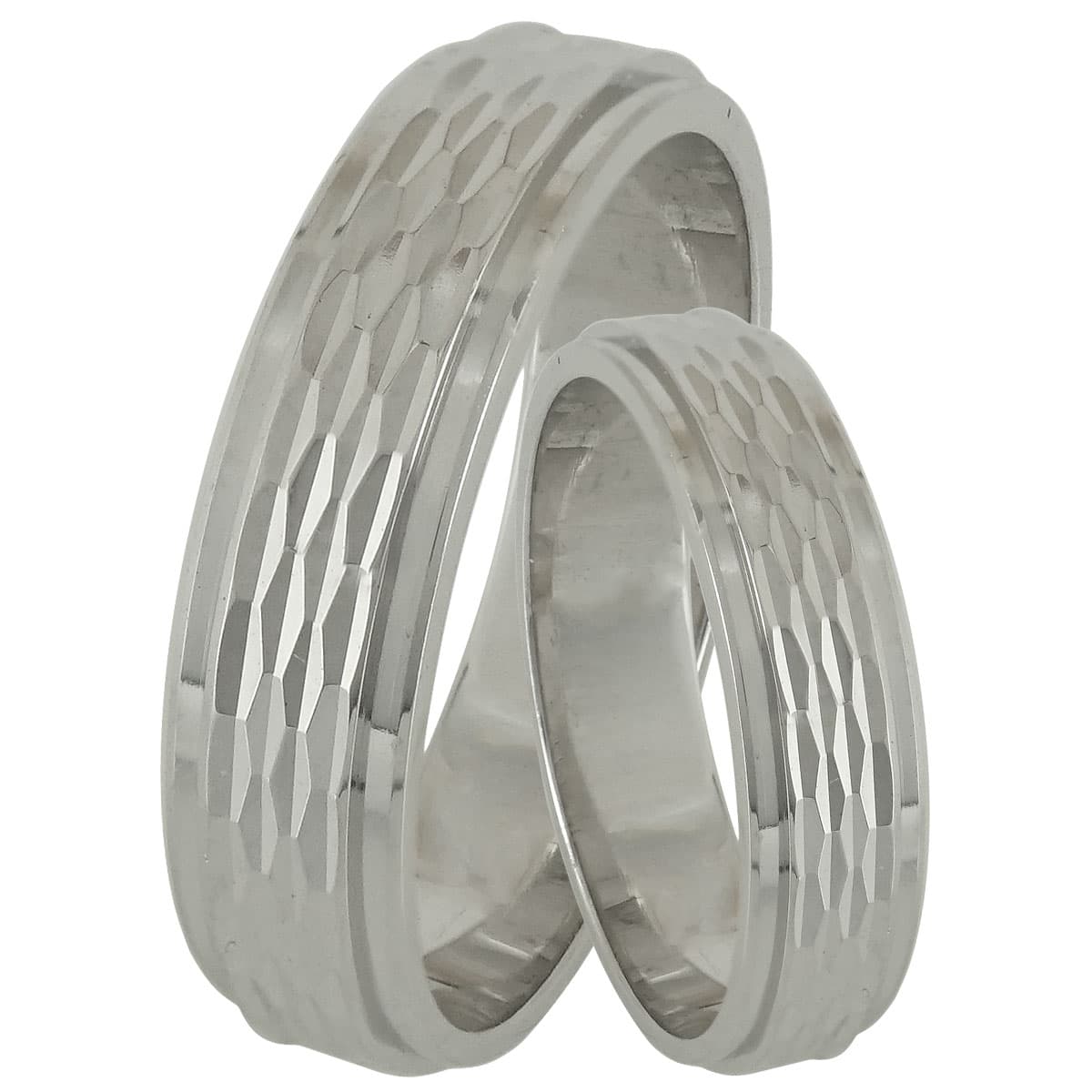 Women's Wedding Bands Gofas Silver
