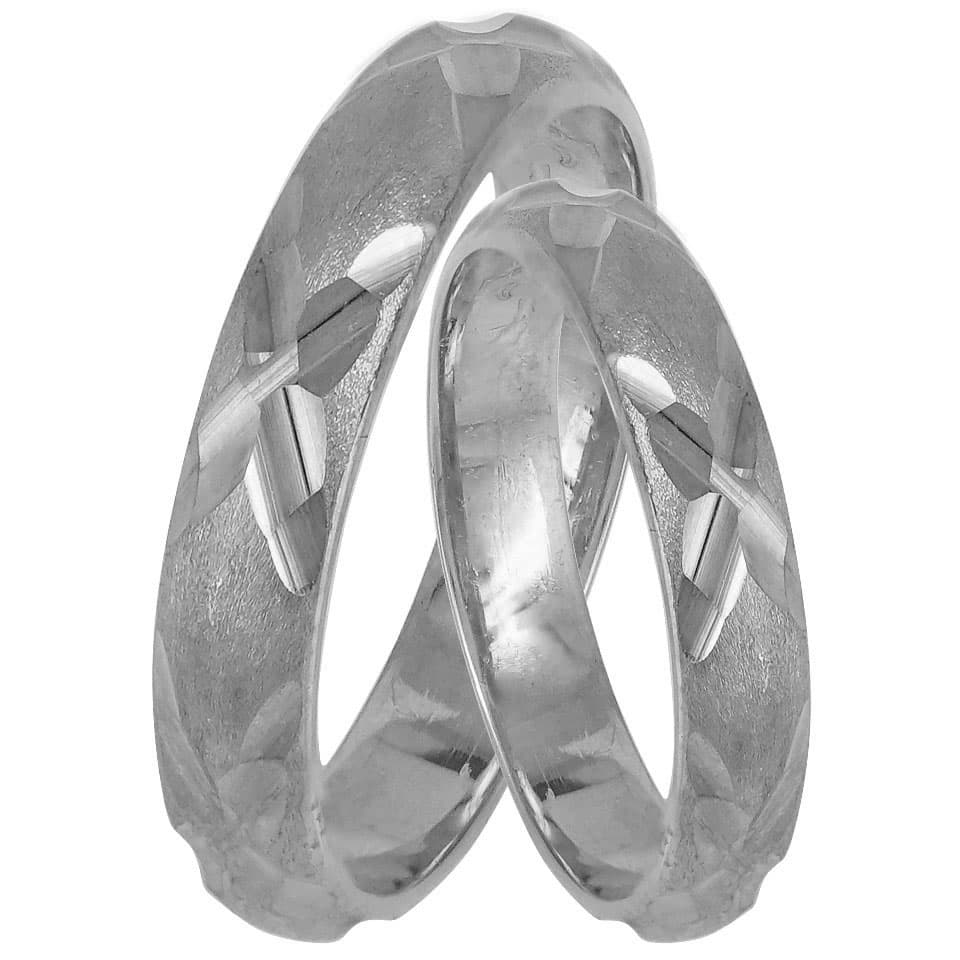Women's Wedding Bands Gofas Silver
