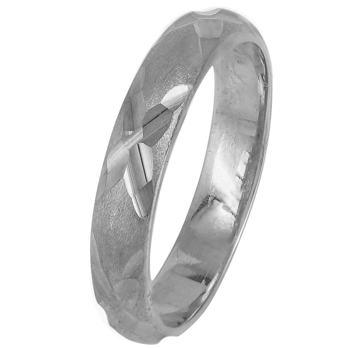 Ασημένια Βέρα Γάμου WRS227W