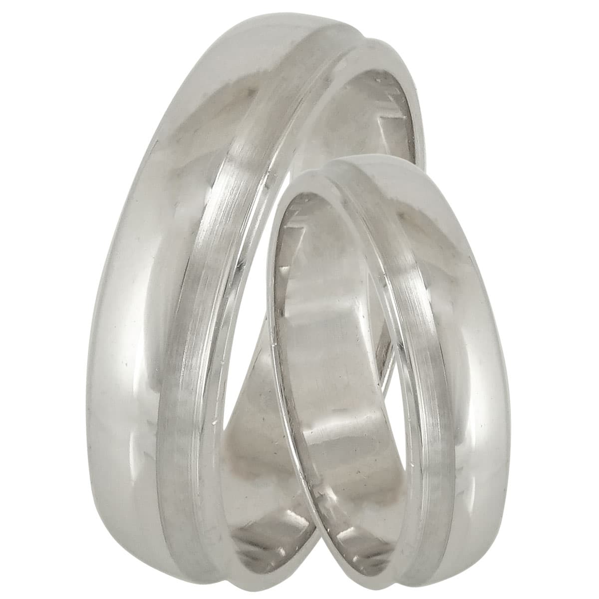 Women's Wedding Bands Gofas Silver