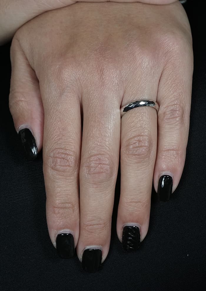 Women's Wedding Bands Gofas Silver