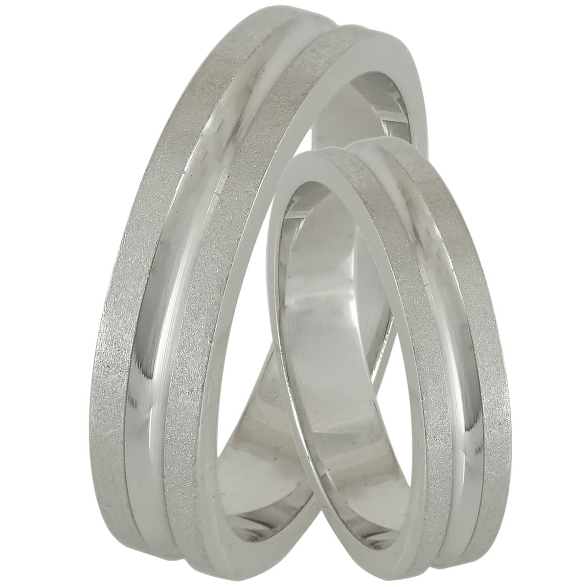 Women's Wedding Bands Gofas Silver