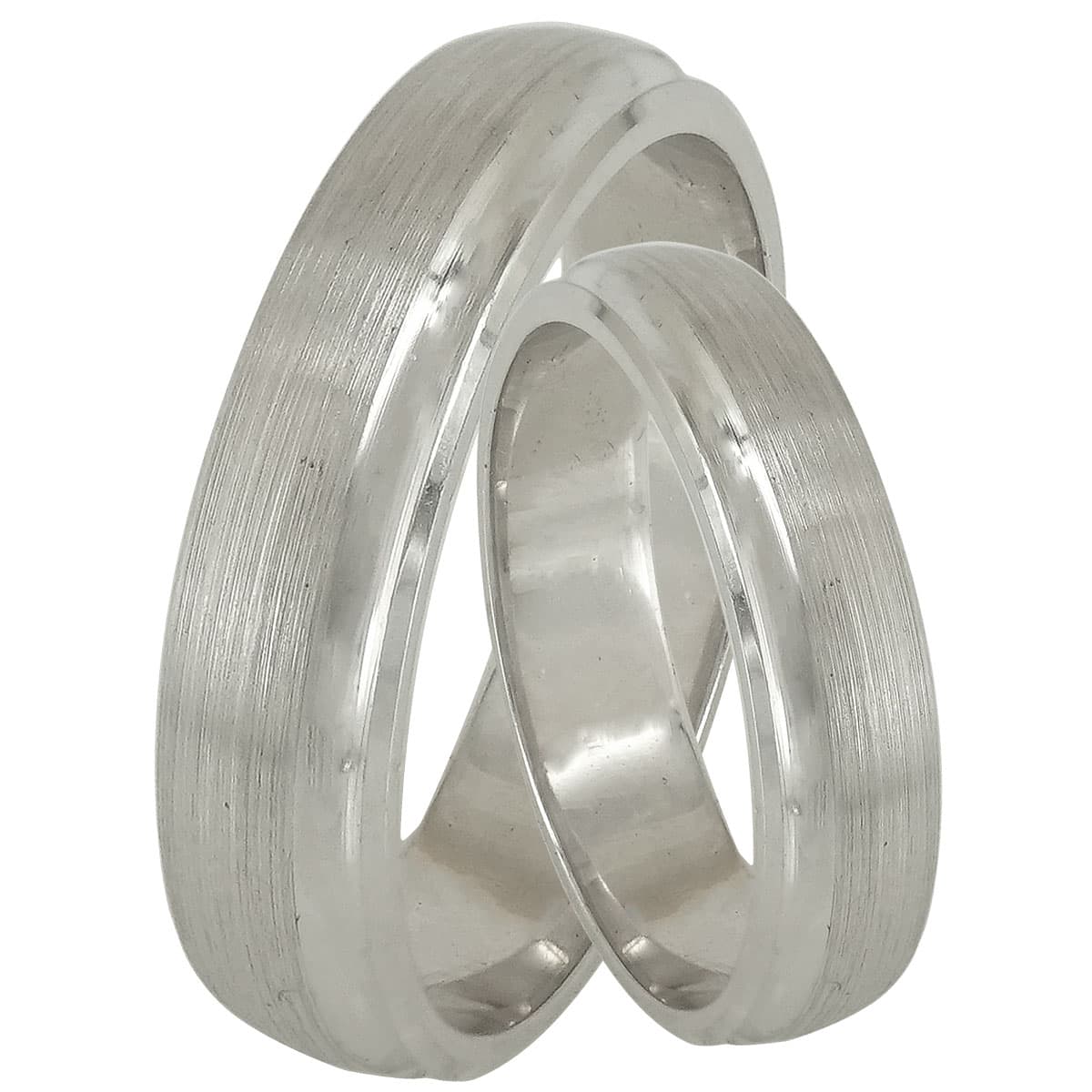 Women's Wedding Bands Gofas Silver