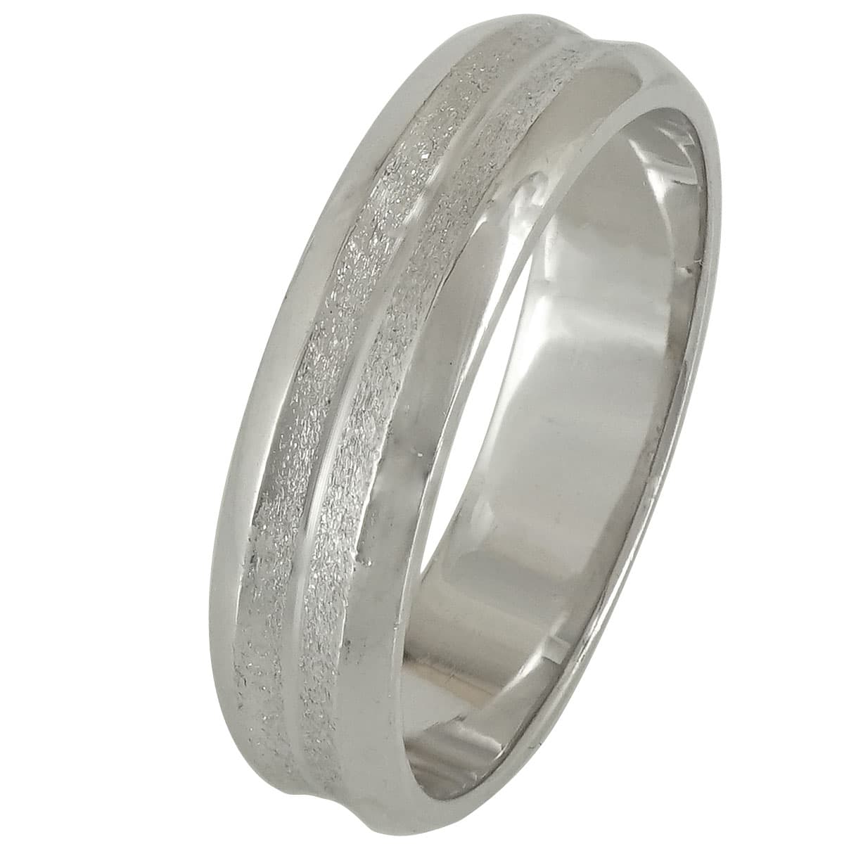 Ασημένια Βέρα Γάμου WRS203W