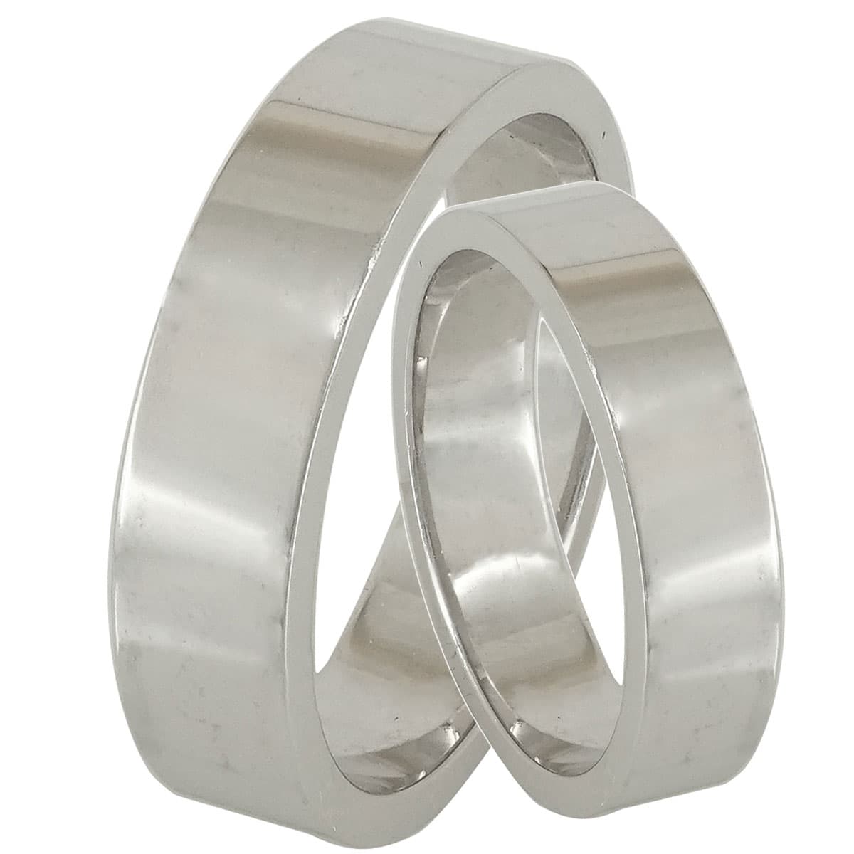 Women's Wedding Bands Gofas Silver