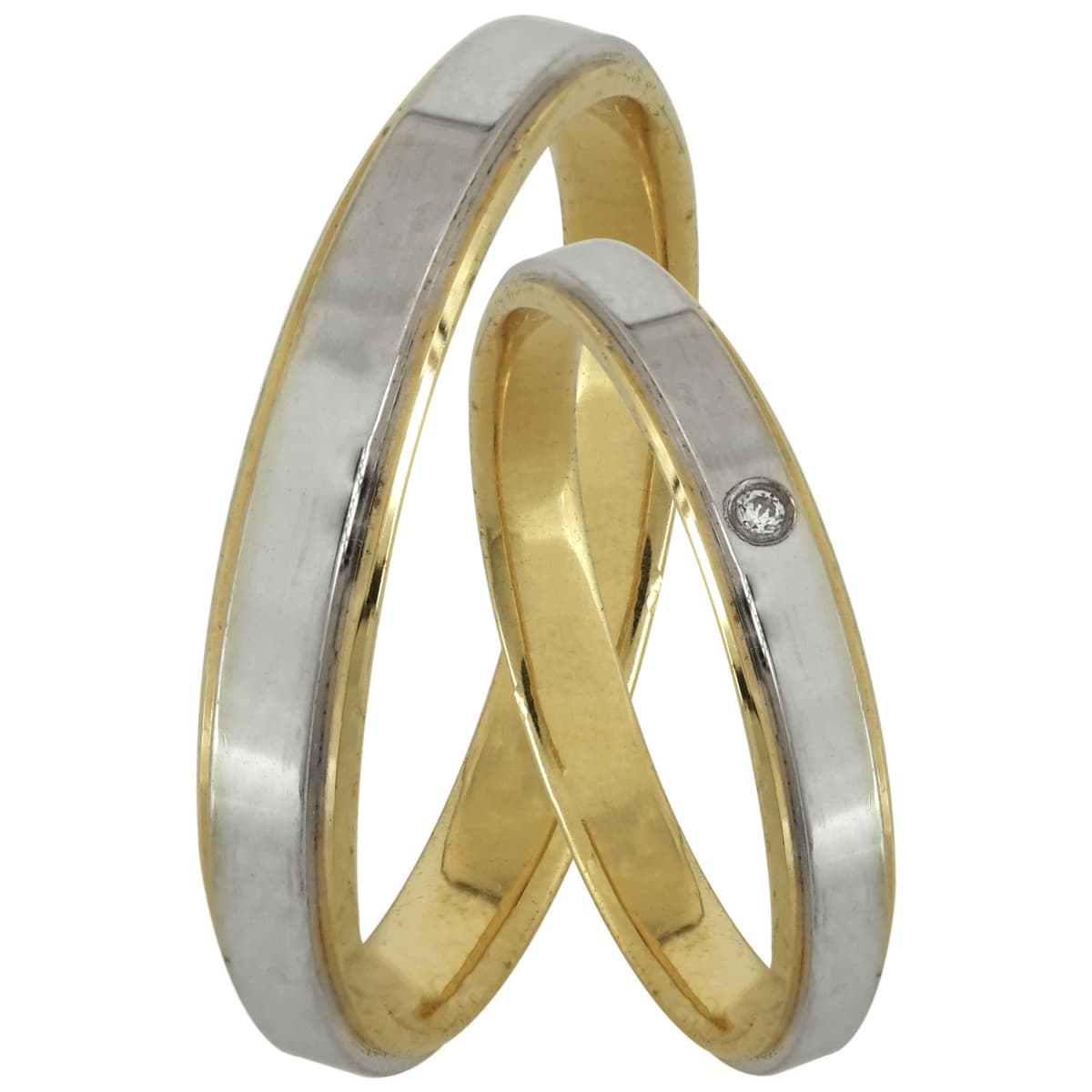 Women's Wedding Bands Gofas Gold