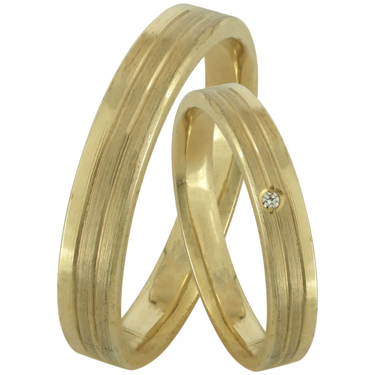 Women's Wedding Bands Gofas Silver