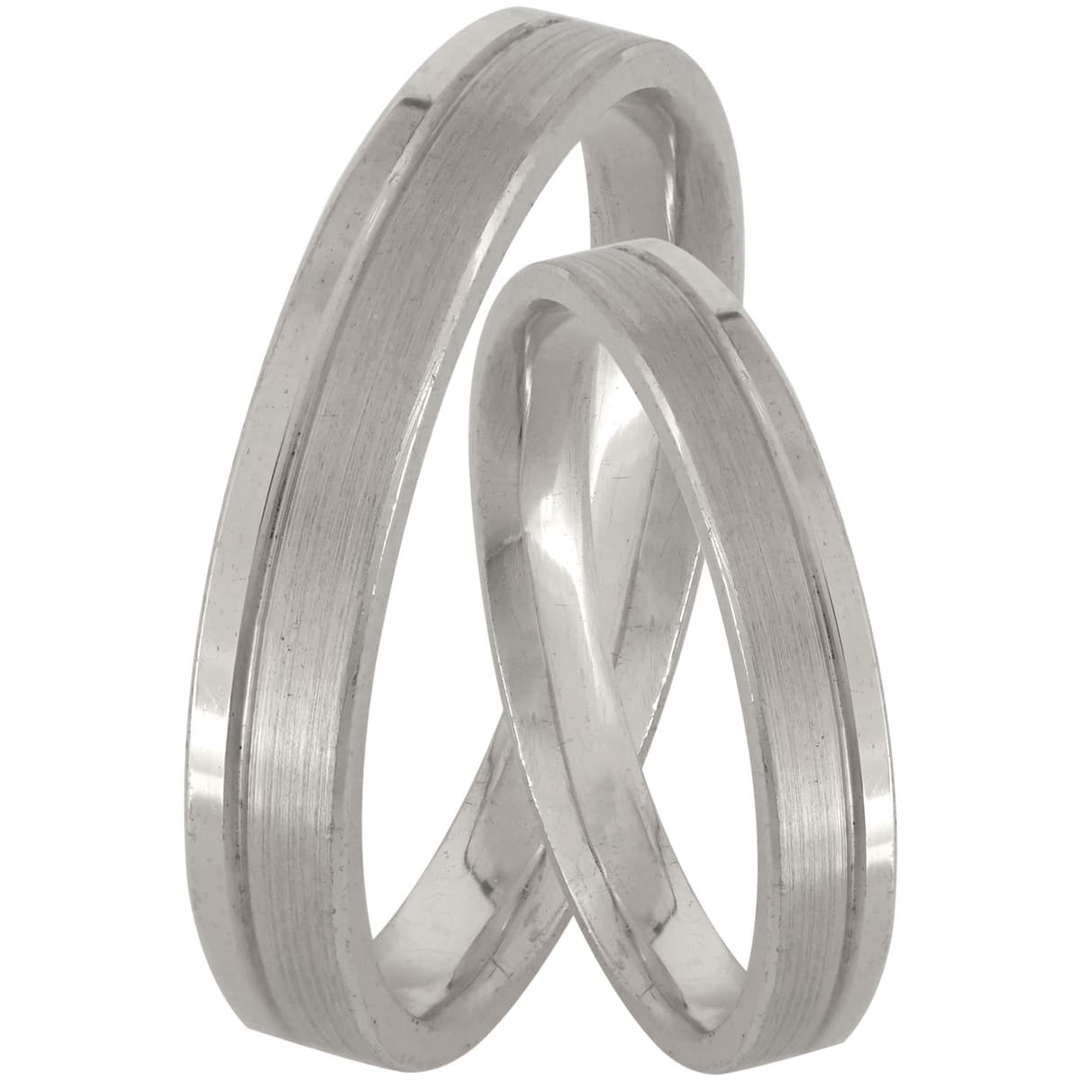 Women's Wedding Bands Gofas Silver