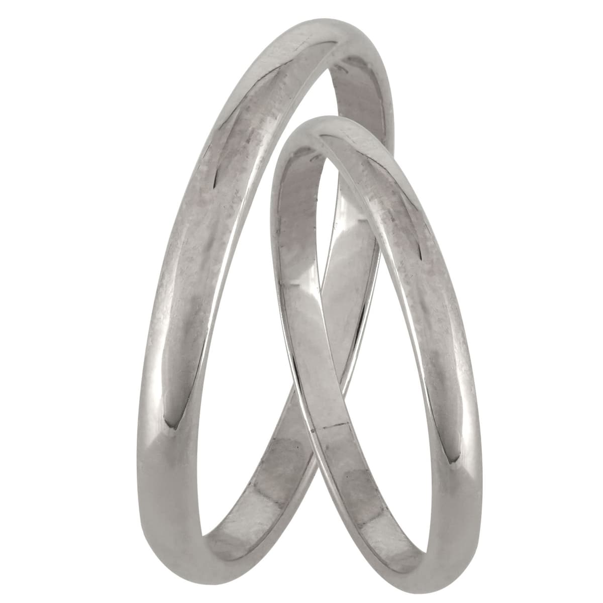 Women's Wedding Bands Gofas Silver