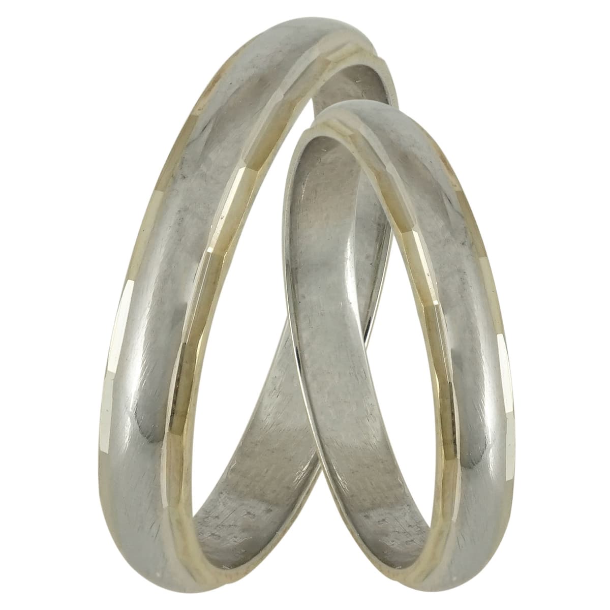 Women's Wedding Bands Gofas Silver