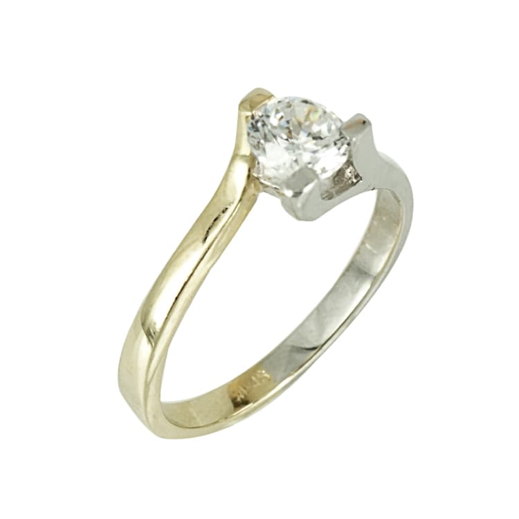 Δαχτυλίδι Chevalier απο Κίτρινο Χρυσό 14 Καρατίων DX2365