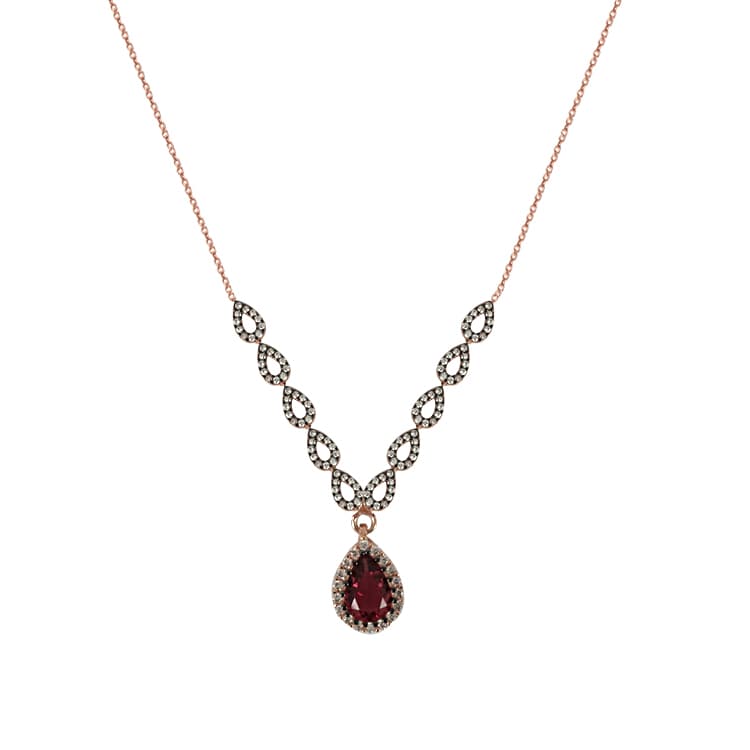 Women's Necklaces Gofas Rose Gold