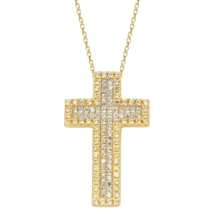 Girls' Baptism Crosses Gofas Gold