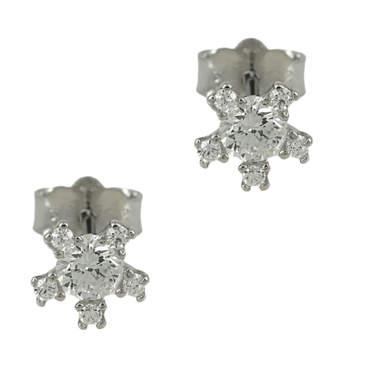 Λευκόχρυσα Σκουλαρίκια Κ14 SK368