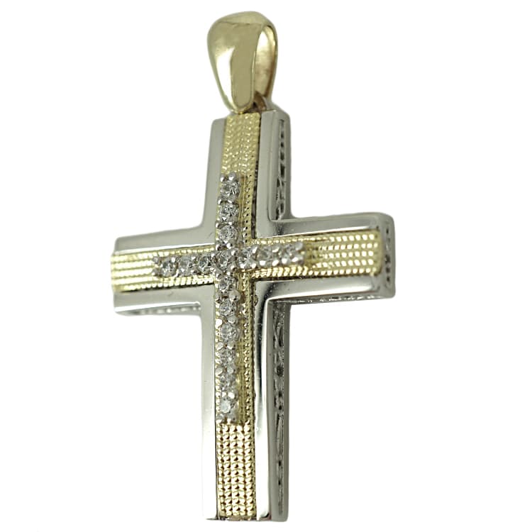 Girls' Baptism Crosses Gofas Gold