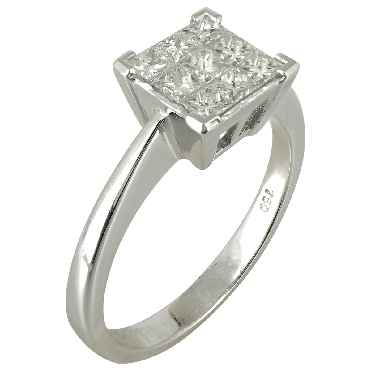 Μονόπετρο Δαχτυλίδι Κ18 με Διαμάντια Brilliant DDX127