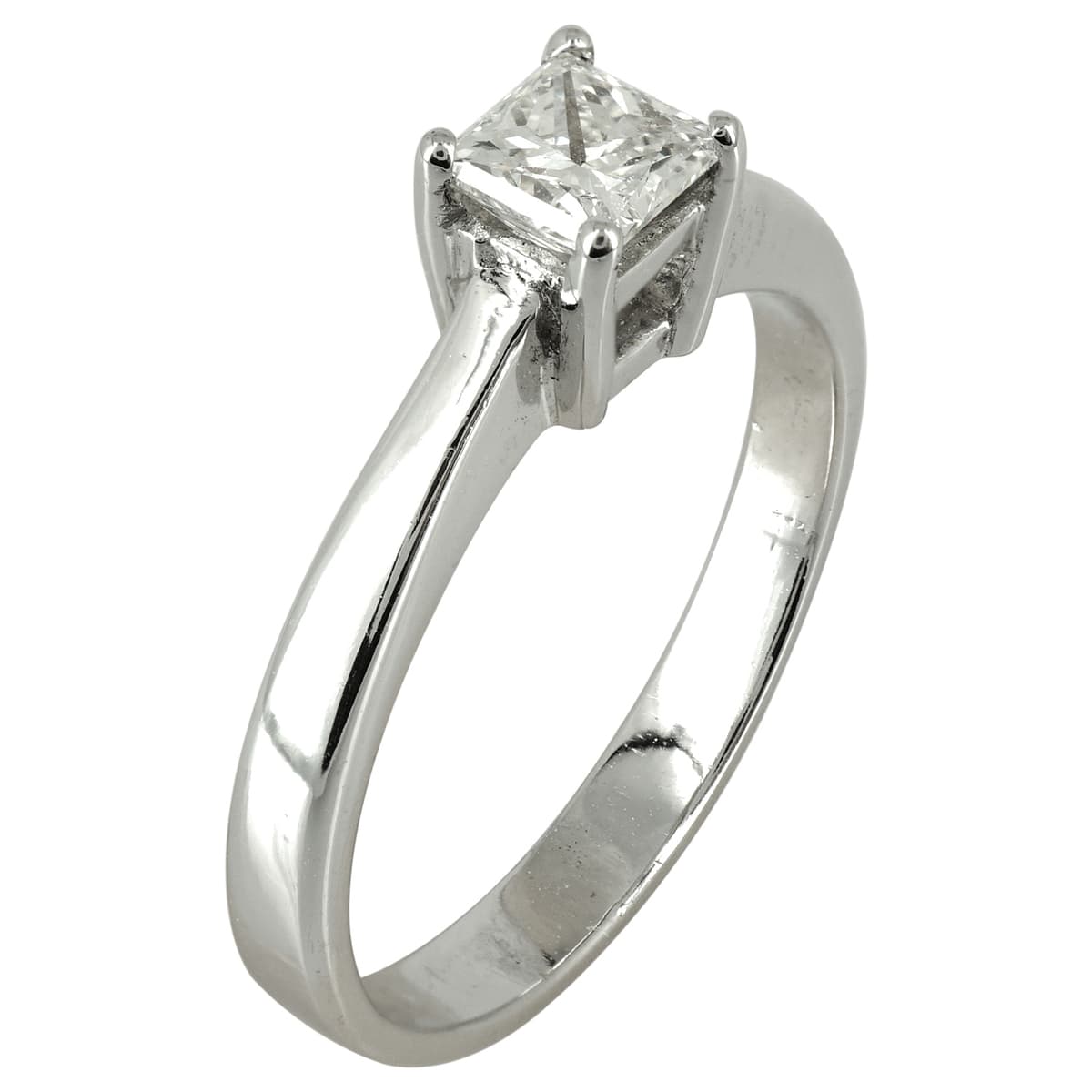 Μονόπετρο Δαχτυλίδι Κ18 με Διαμάντι Brilliant DDX129