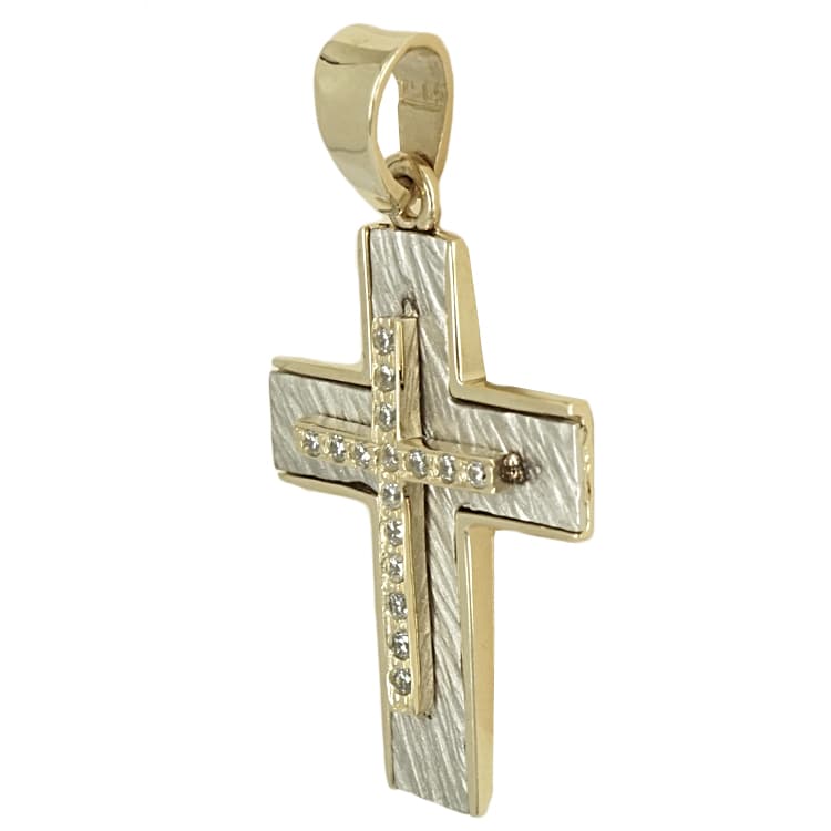 Girls' Baptism Crosses Gofas Gold