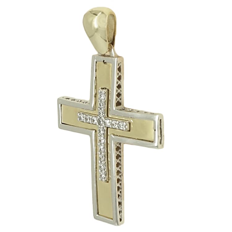 Girls' Baptism Crosses Gofas Gold