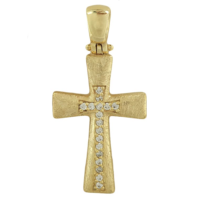 Boys' Baptism Crosses Gofas Gold