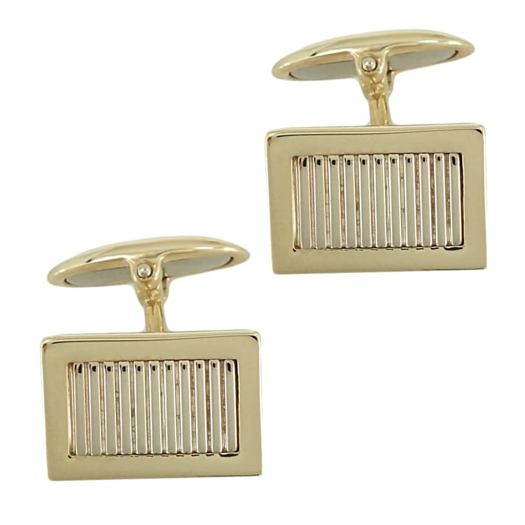 Κίτρινα Χρυσά Μανικετόκουμπα Κ14 MANK134