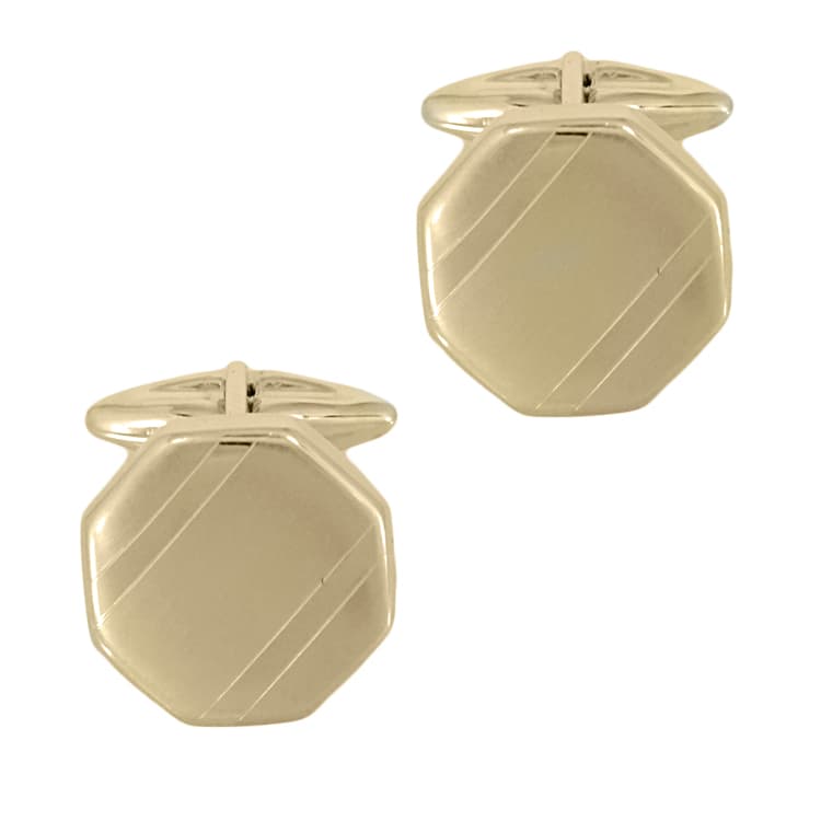 Κίτρινα Χρυσά Μανικετόκουμπα Κ14 MANK135