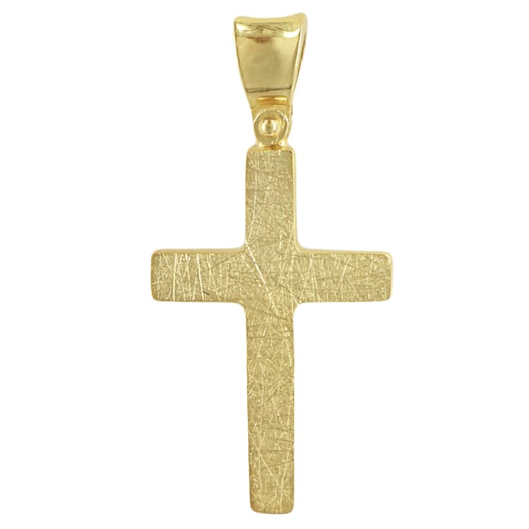 Boys' Baptism Crosses Gofas Gold