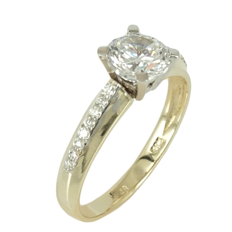 Women's Engagement Rings Gofas Gold