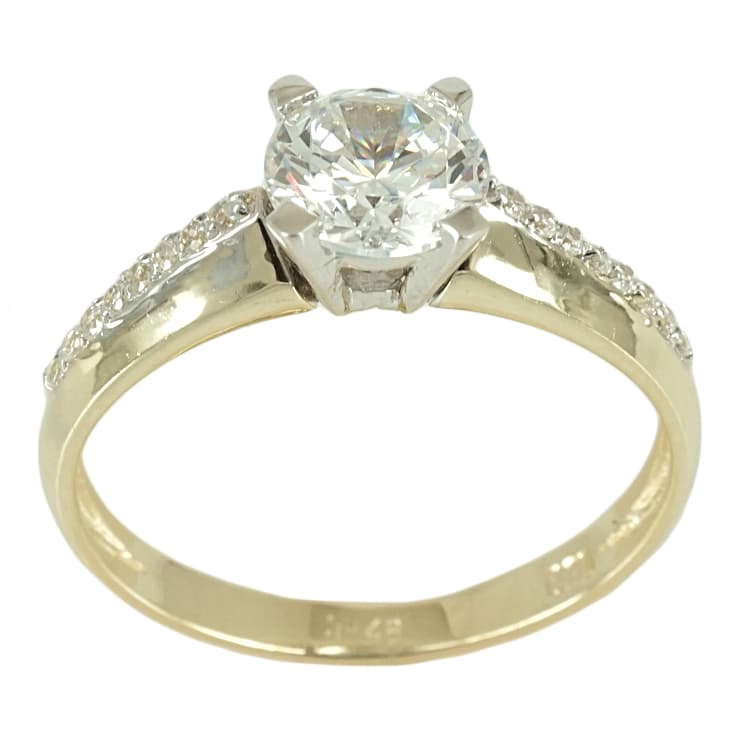 Women's Engagement Rings Gofas Gold