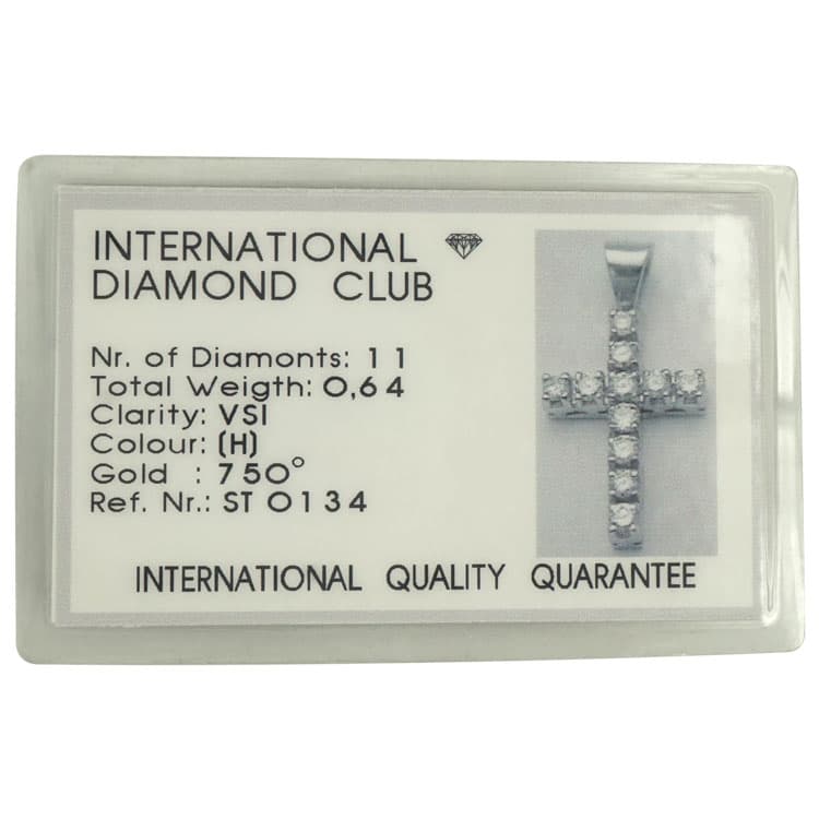 Boys' Baptism Crosses Gofas Gold