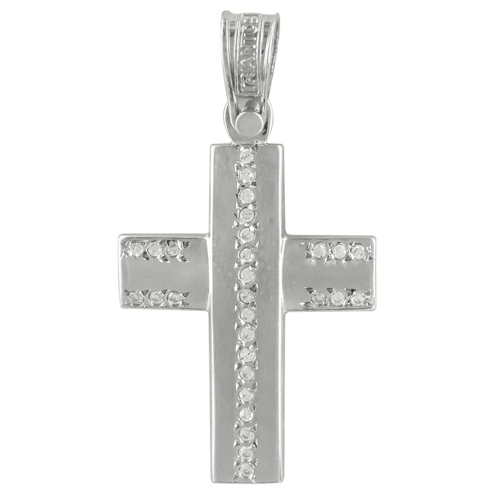 Boys' Baptism Crosses Σταυροί ΤΡΙΑΝΤΟΣ Gold