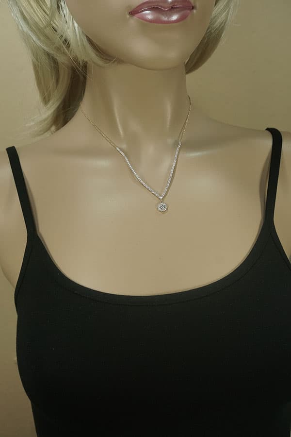 Women's Necklaces Gofas Rose Gold