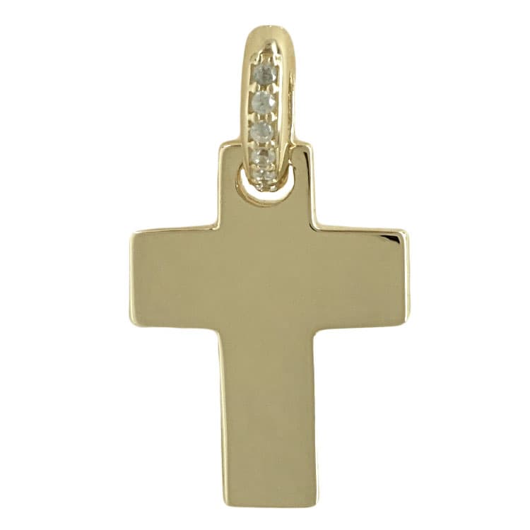 Boys' Baptism Crosses Gofas Gold