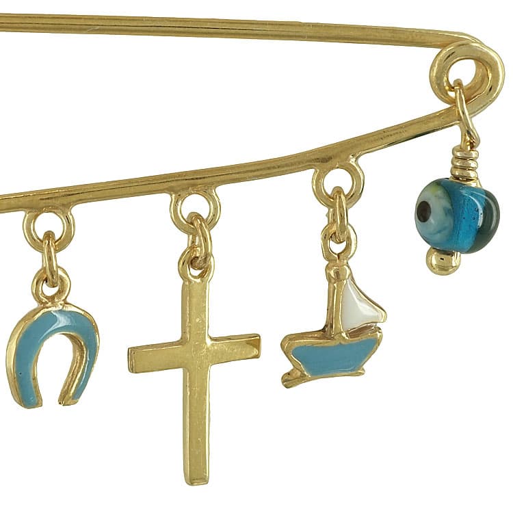 Boys' Safety Pins Gofas Silver