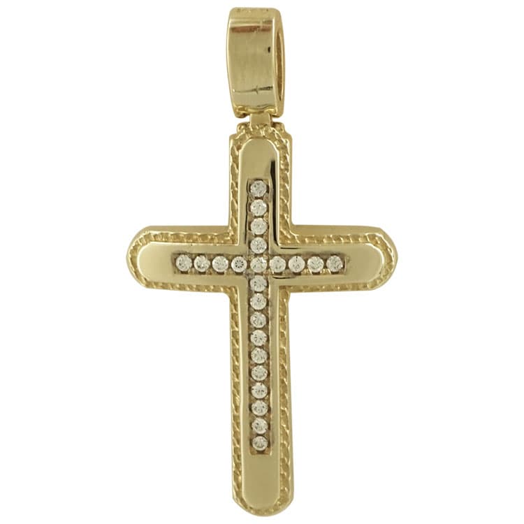 Boys' Baptism Crosses Gofas Gold