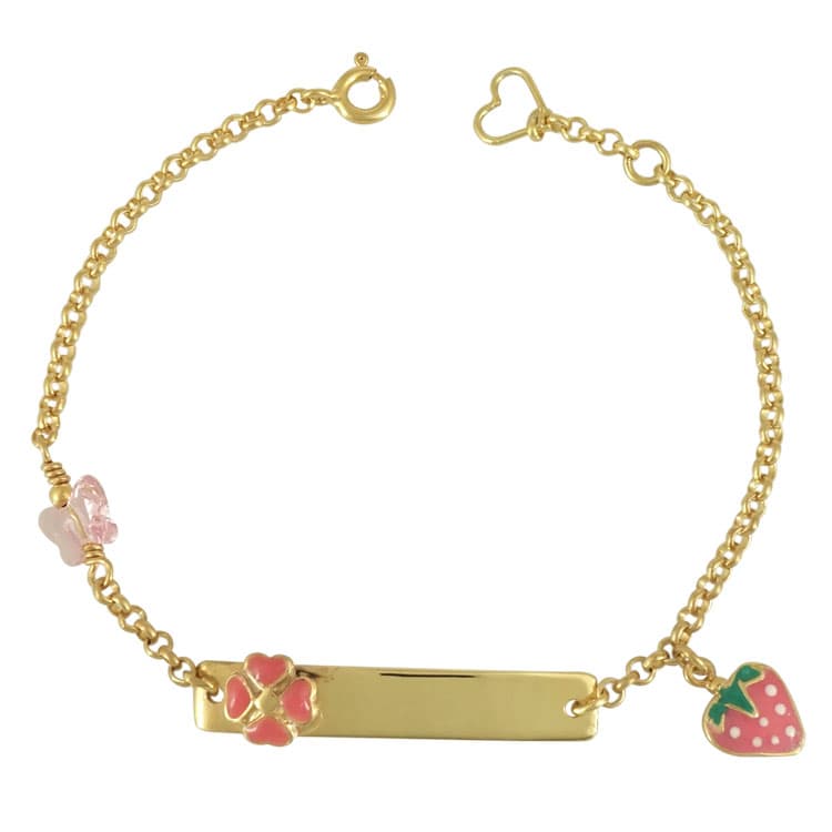 Ασημένια Παιδική Ταυτότητα TVR230