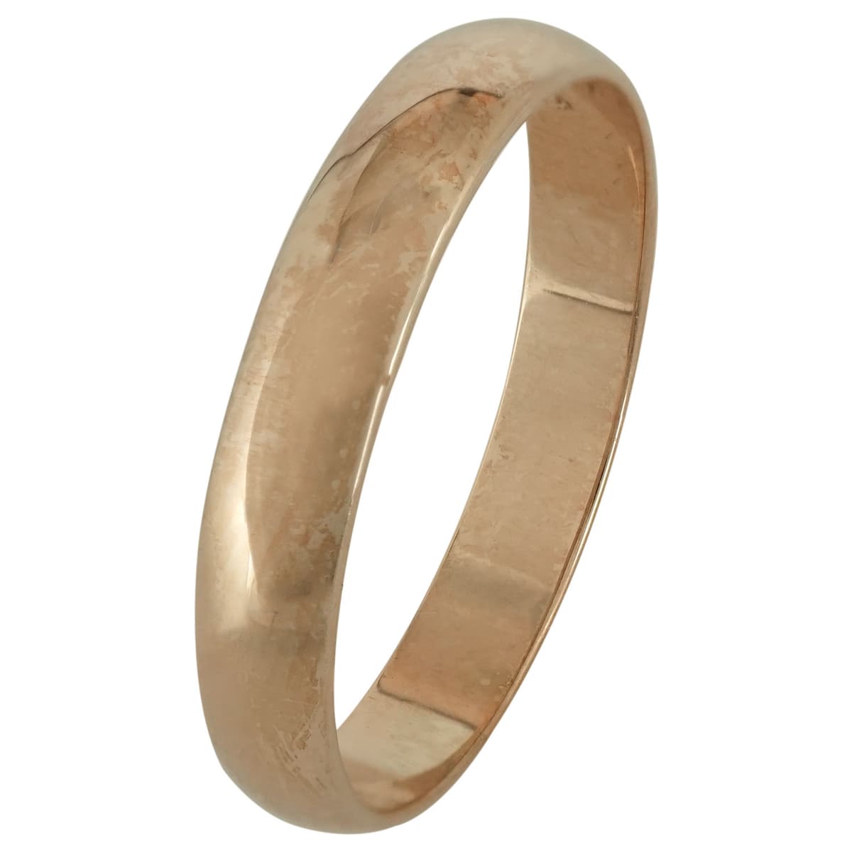 Ροζ Χρυσή Βέρα Γάμου WR165R k9