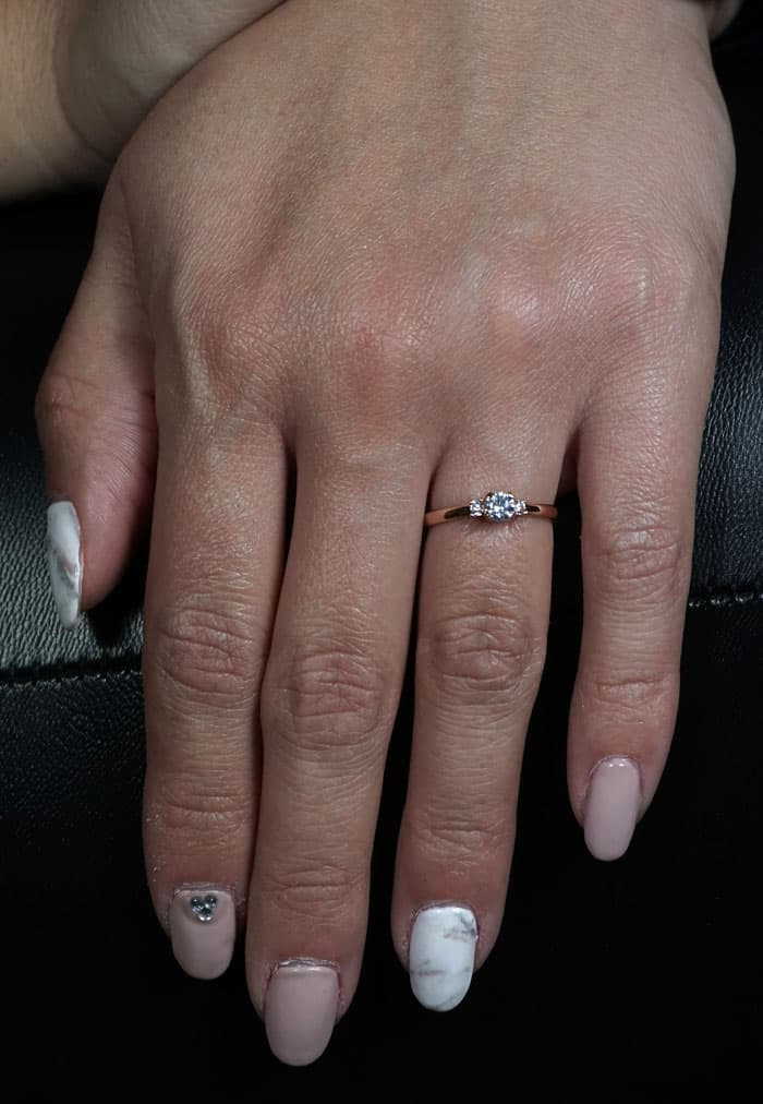 Women's Necklaces Gofas Rose Gold