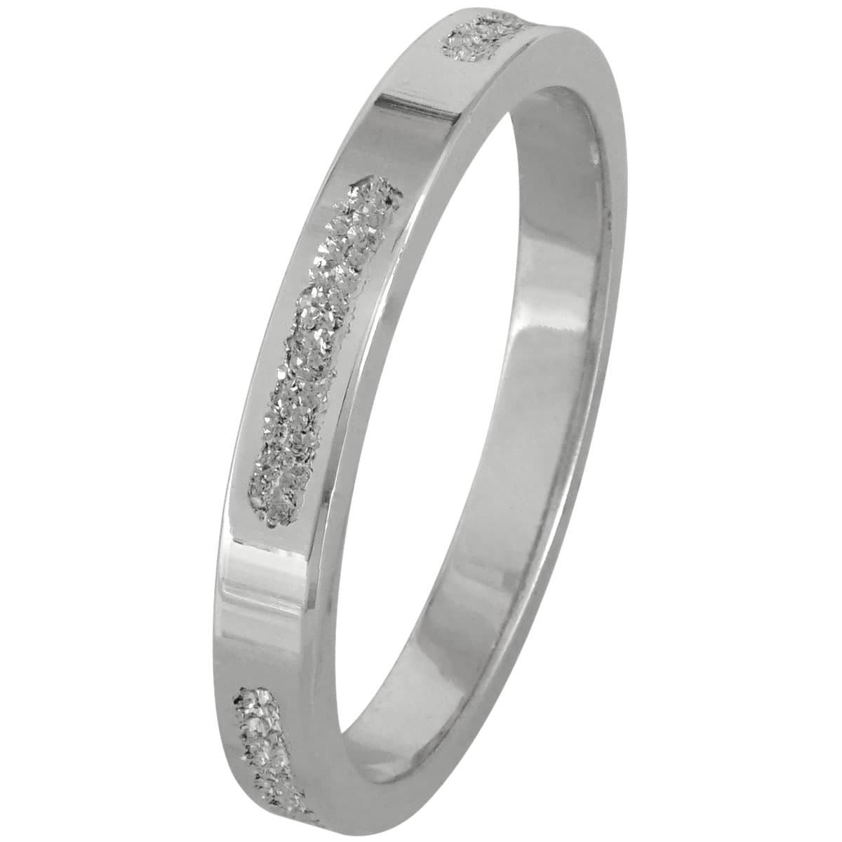 Λευκόχρυση Βέρα Γάμου WR198W k14