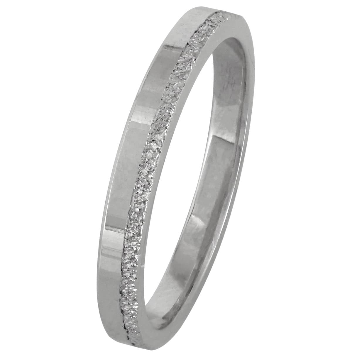 Λευκόχρυση Βέρα Γάμου WR199W k14