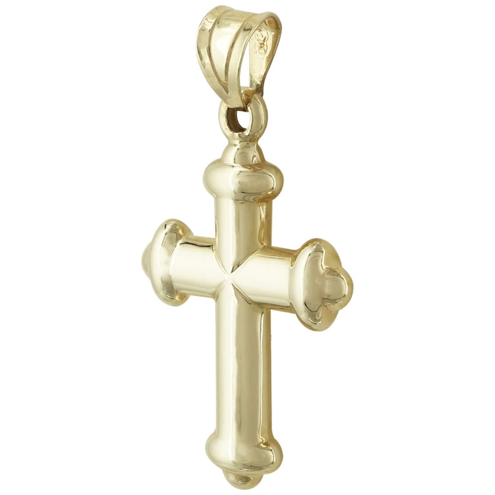 Σταυρός Βάπτισης Κ14 Κίτρινος Χρυσός Ανδρικός ST2024